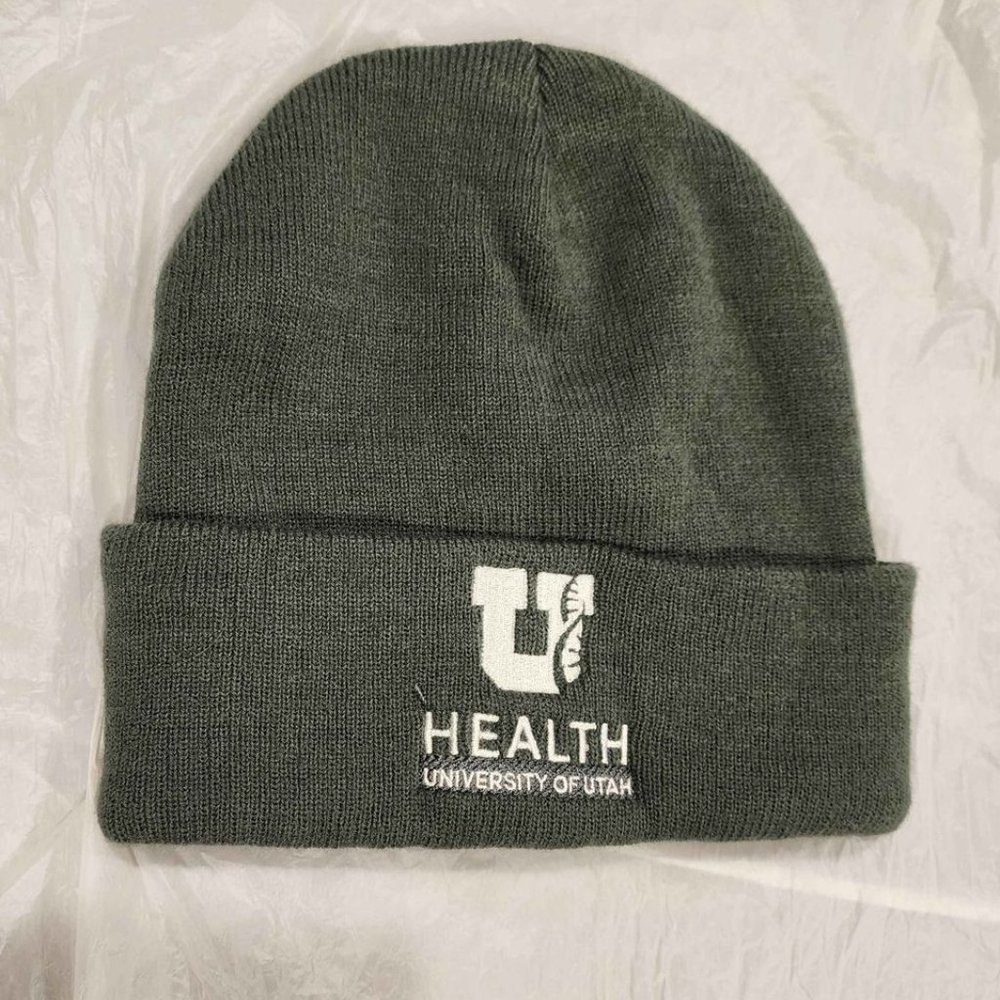 New University of Utah College Health Sundance Film Festival Beanie Cap Hat Gray